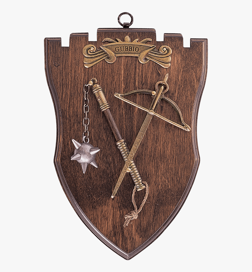 Miniature Flail And Crossbow Display Plaque - Display Flail, HD Png Download, Free Download