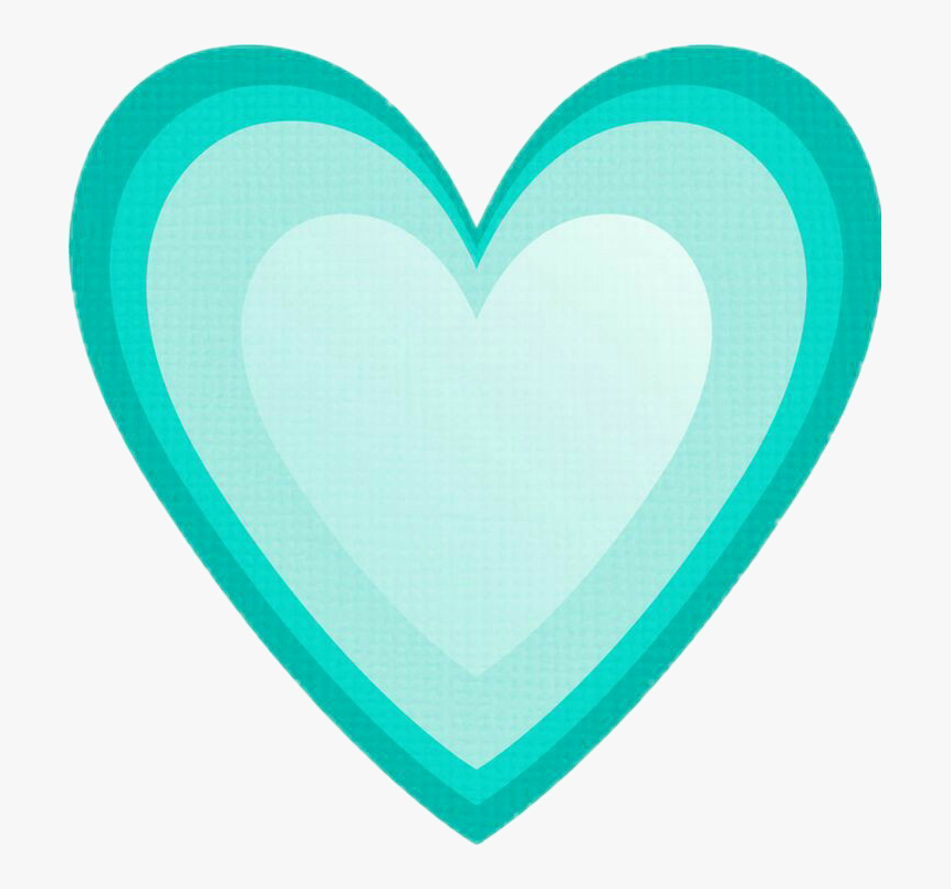 Teal Heart Clipart, HD Png Download, Free Download