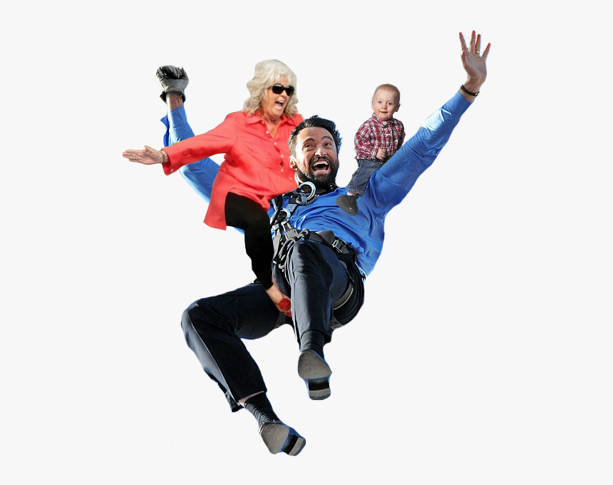 Earl Wayne Hiers, Sr Paula Deen Fun - Hugh Jackman Can Ride Anything, HD Png Download, Free Download