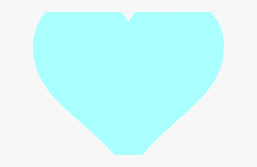 Teal Heart Cliparts - Heart, HD Png Download, Free Download