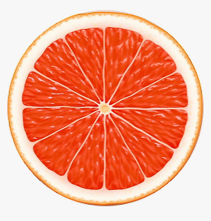 Citrus Slices Clipart , Png Download - Transparent Fruits Sticker, Png Download, Free Download