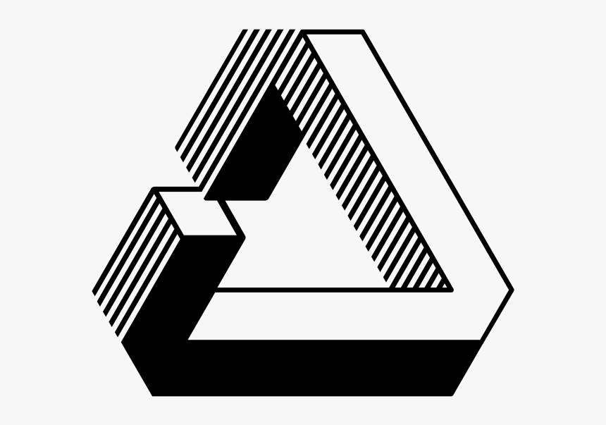 Penrose Triangle , Png Download - Icône De Triangle De Penrose Png, Transparent Png, Free Download