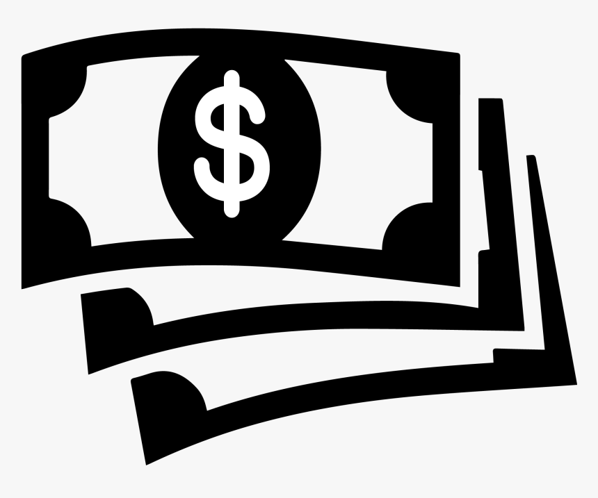 Money White Icon Png, Transparent Png, Free Download