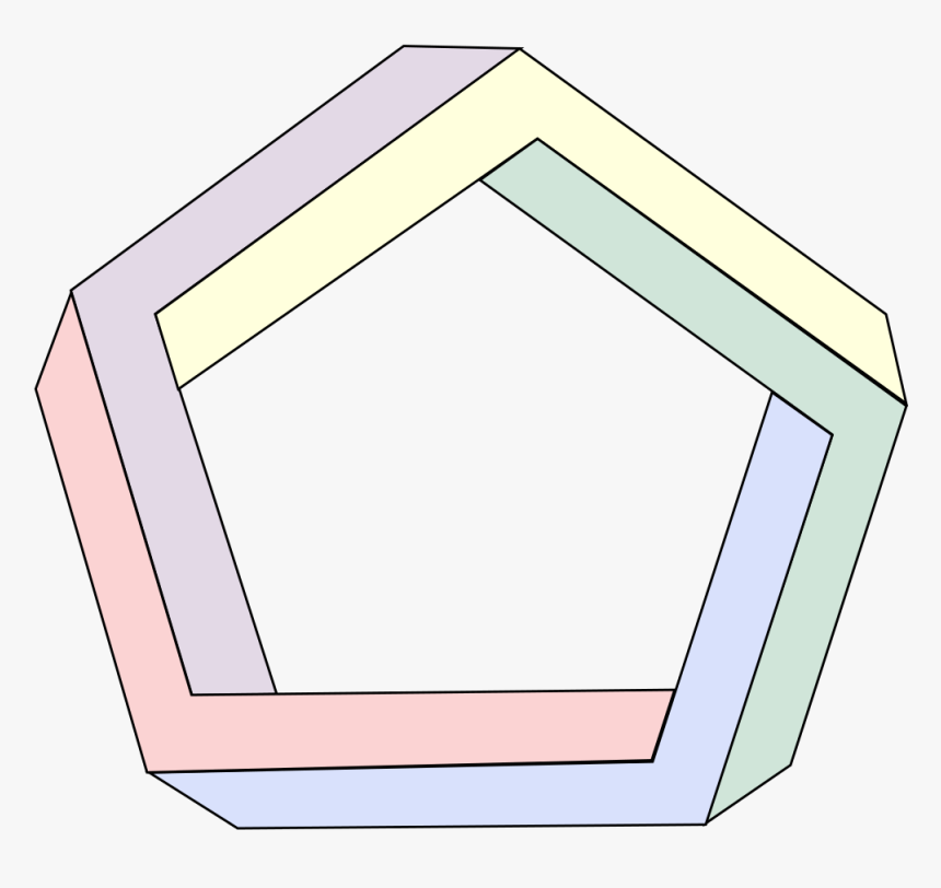 Penrose Pentagon, HD Png Download, Free Download