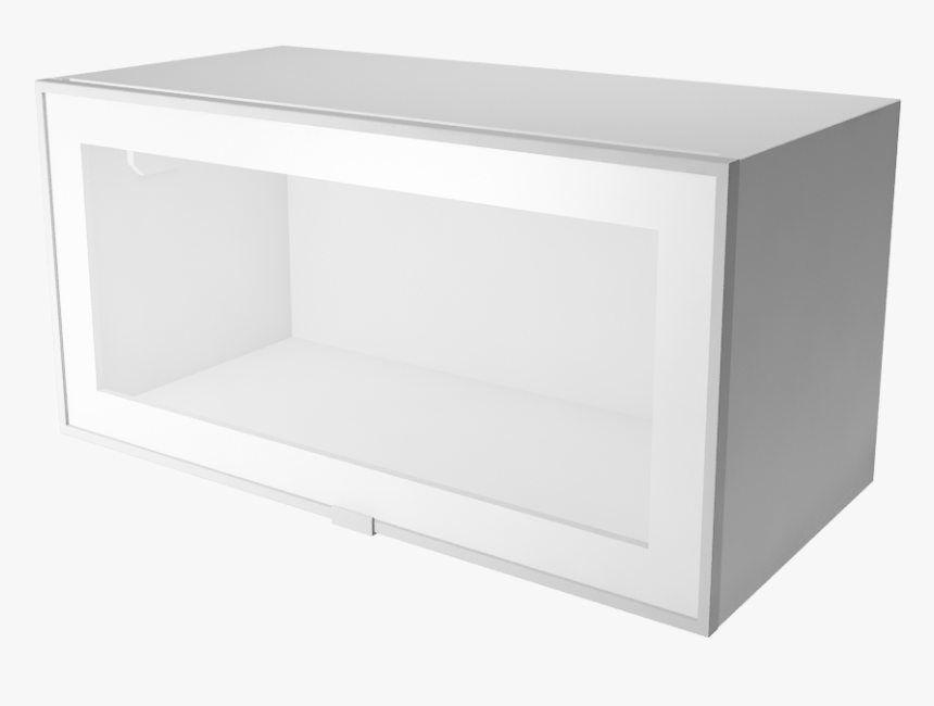 Metod Wall Cabinet With Shelves Glass Doors White Jutis - Coffee Table, HD Png Download, Free Download