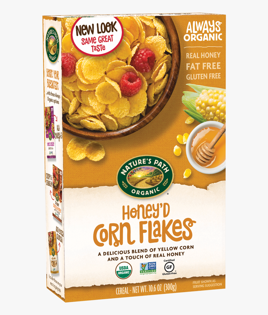 Natures Path Gluten Free Corn Flakes, HD Png Download, Free Download