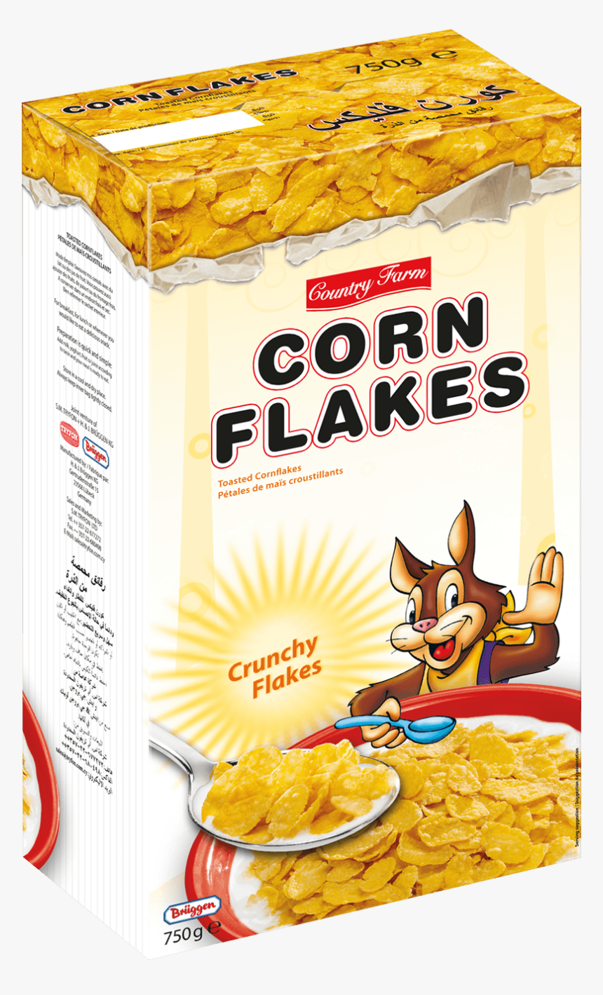 Transparent Código De Barras Png - Bruggen Corn Flakes 750g, Png Download, Free Download