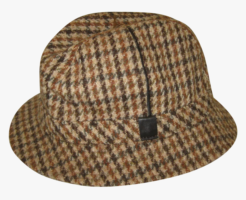 Men"s English Elgin Trilby Wool Tweed Hat - Backpack, HD Png Download, Free Download