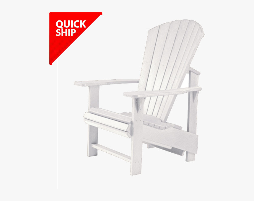 Quick Ship Upright Adirondack Chair White Comfy Crp - Teal Adirondack Chairs Transparent, HD Png Download, Free Download