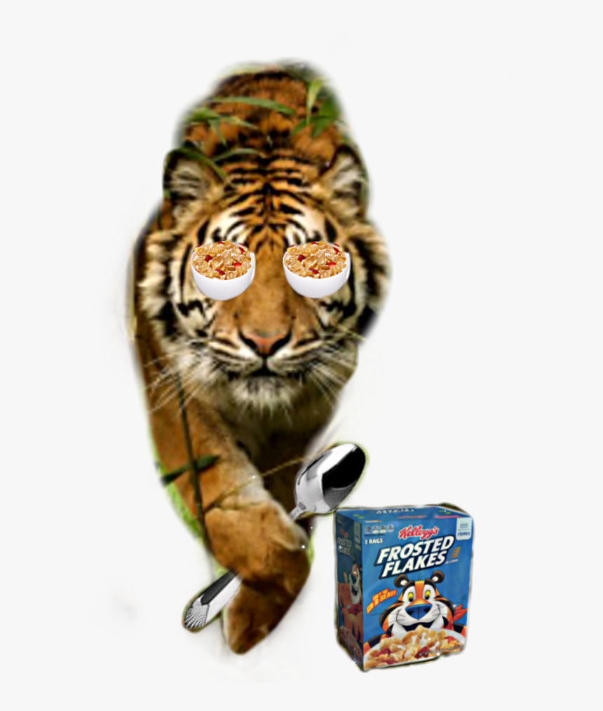 #frosted #frostedflakes #tonythetiger - Animal, HD Png Download, Free Download