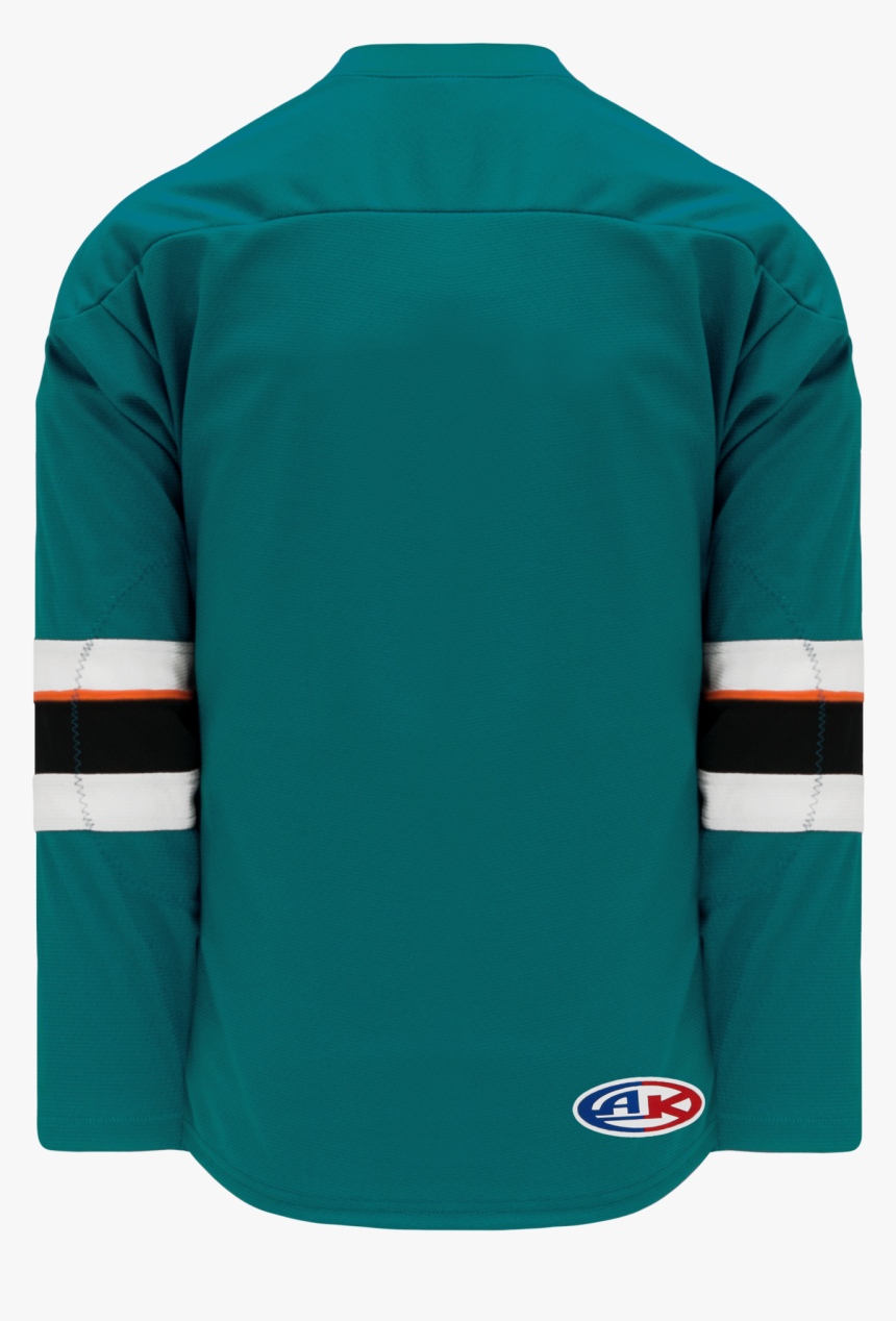 Athletic Knit H550b 2013 San Jose Sharks Pacific Teal - Active Shirt, HD Png Download, Free Download