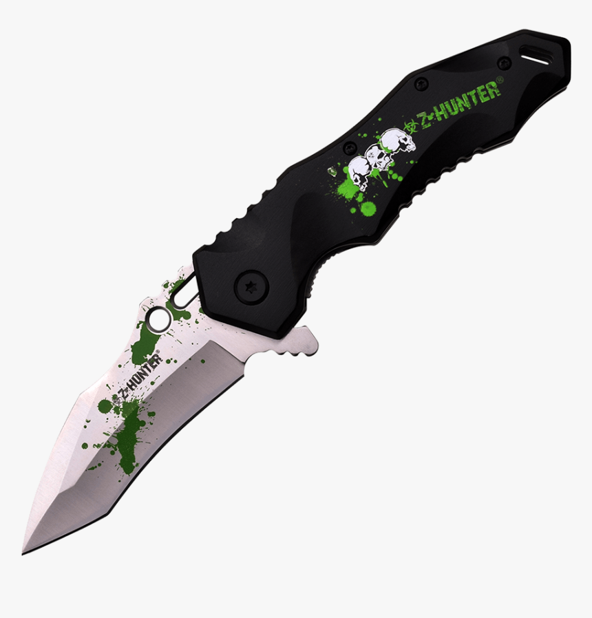 Green Blood Z-hunter Knife - Knife, HD Png Download, Free Download