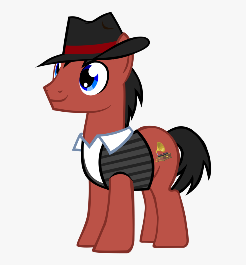 Zipdry, Earth Pony, Hat, Oc, Oc Only, Pony, Safe, Trilby - Mlp Wearing Fedora, HD Png Download, Free Download