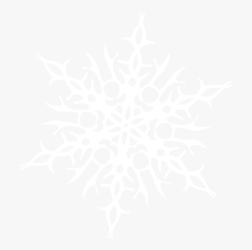 Frosty Snowflake Png Image - Snowflake White Icon, Transparent Png, Free Download