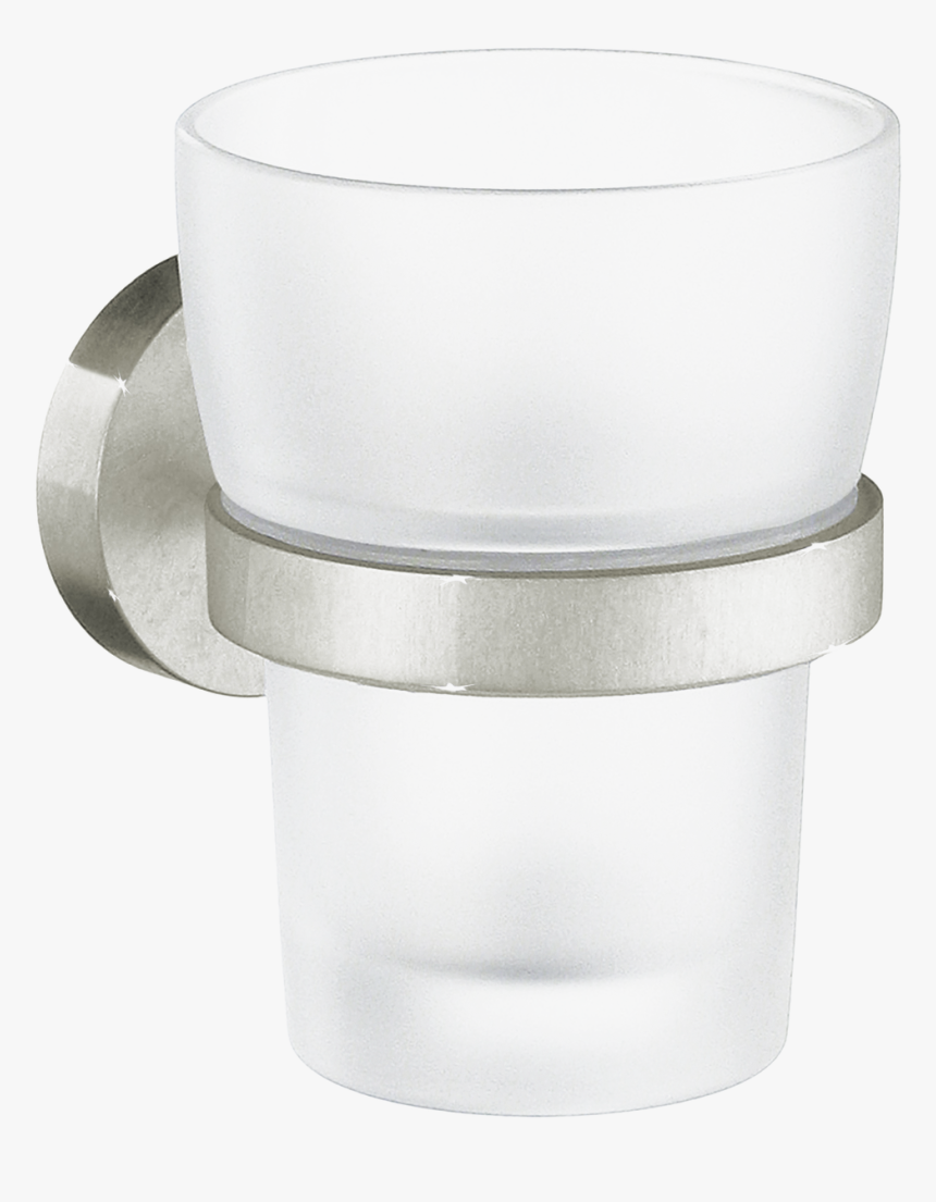 Home Holder Frosted Glass Tumbler In Brushed Nickel - Egg Cup, HD Png Download, Free Download
