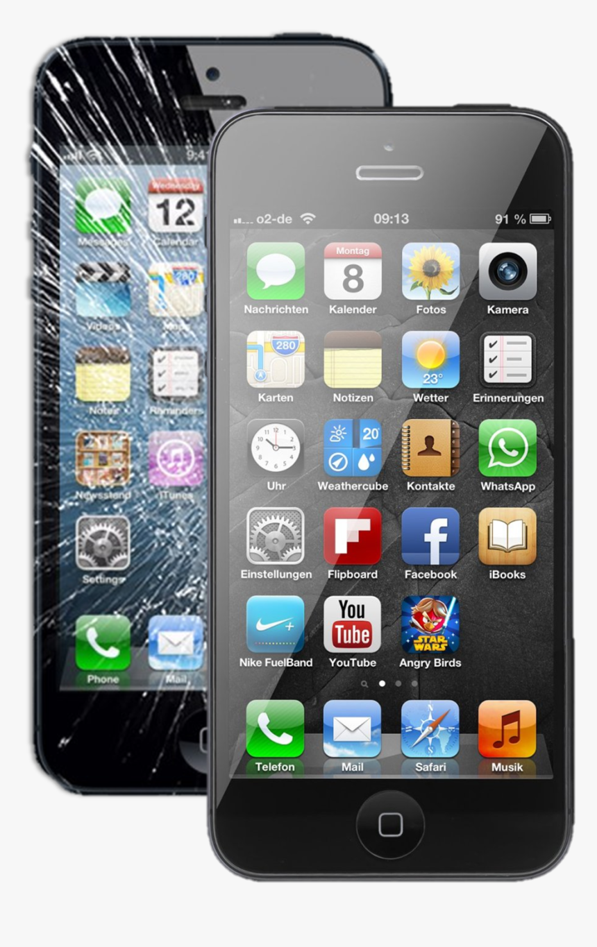 Iphone Broken & Fixed, HD Png Download, Free Download