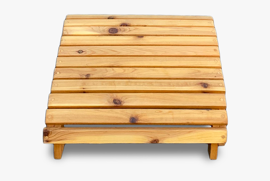 Natural Adirondack Ottoman - Coffee Table, HD Png Download, Free Download