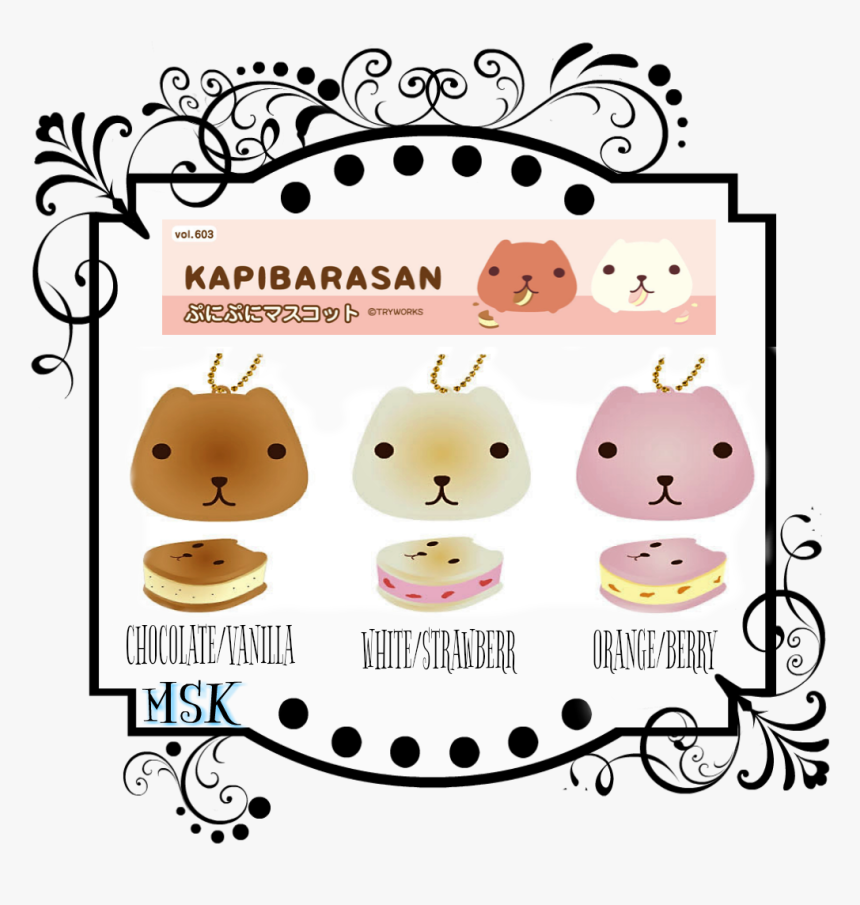 Transparent Ice Cream Sandwich Png - Kiibru Mini Bun Squishy, Png Download, Free Download