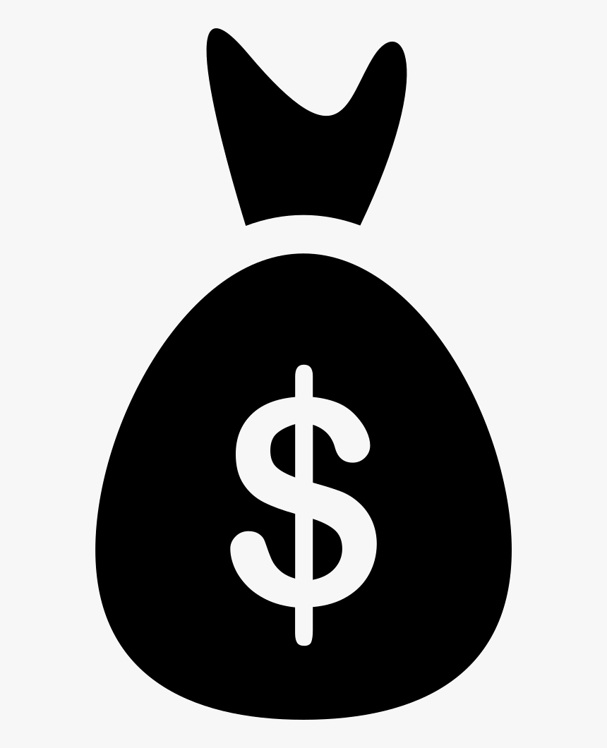 Bag Of Money - Economic Icon White Background, HD Png Download, Free Download