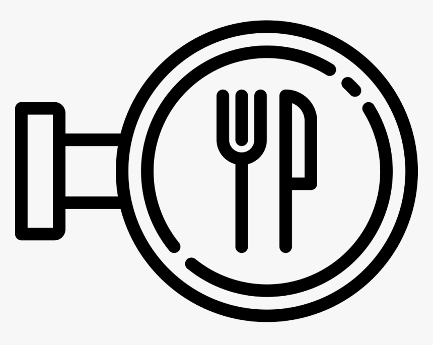 Restaurant Signboard - Icon อาหาร, HD Png Download, Free Download