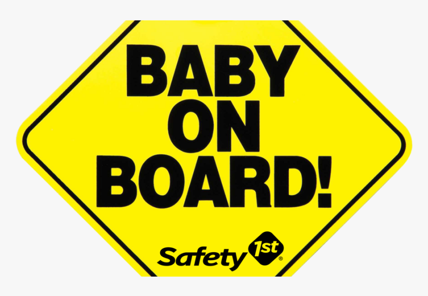 Baby On Board Sign Turns - Baby On Board Transparent, HD Png Download, Free Download