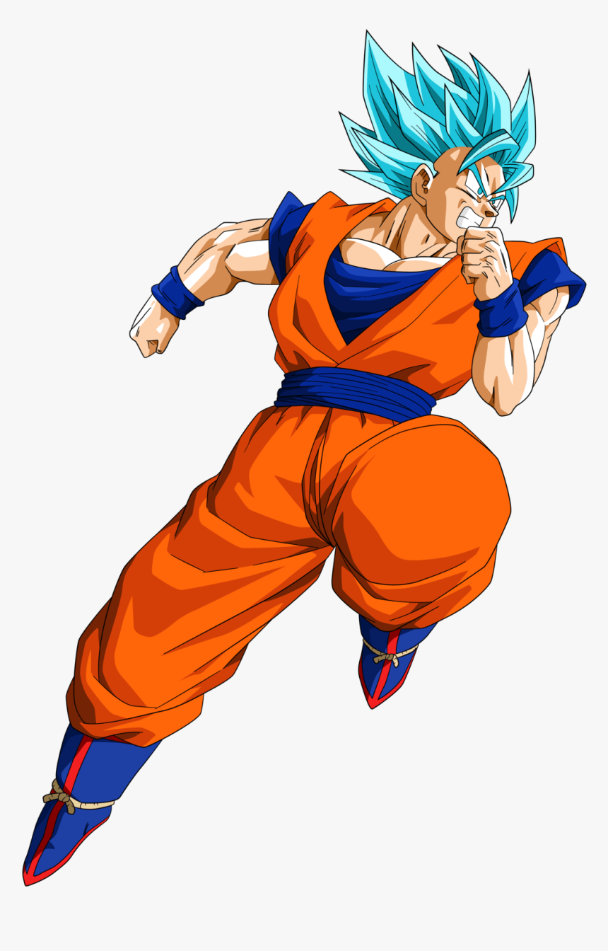 Goku Jumping - Transparent Background Goku Png, Png Download, Free Download