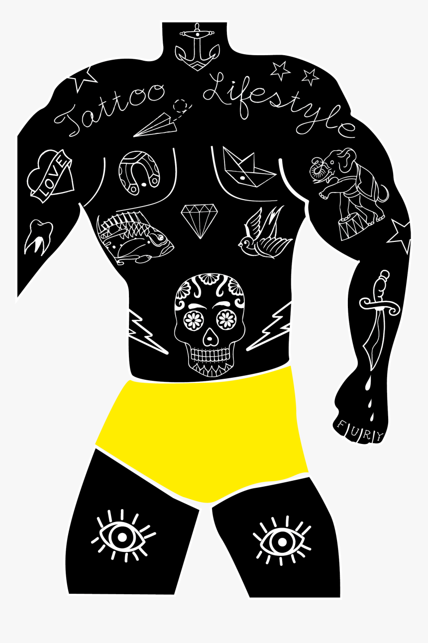 Transparent Sleeve Tattoo Png - Briefs, Png Download, Free Download