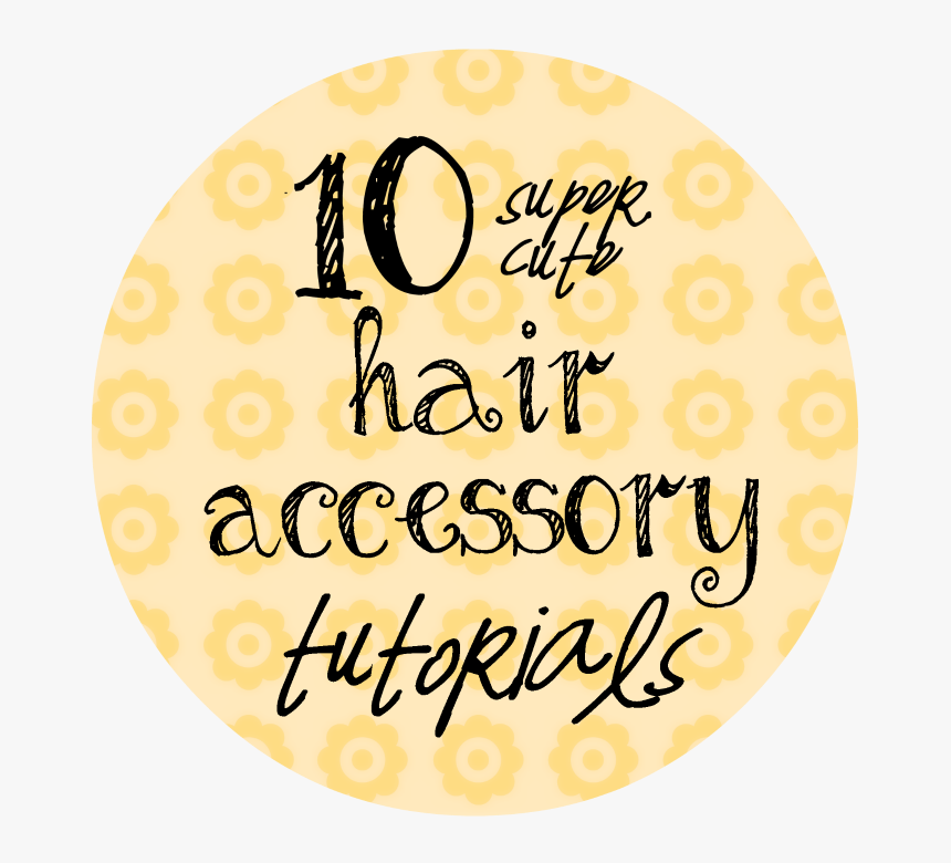 10 Free Hair Accessory Tutorials - Blog, HD Png Download, Free Download