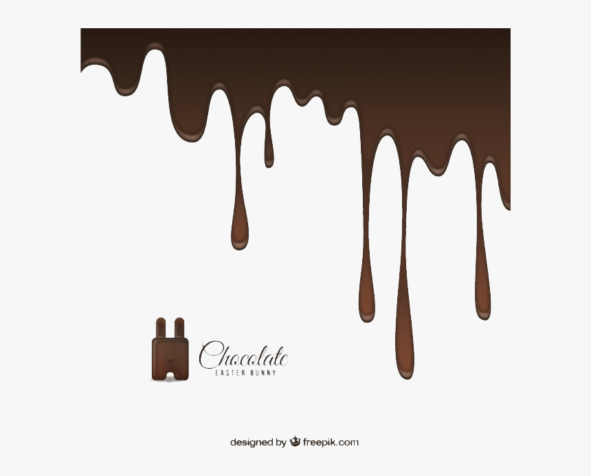 Transparent Chocolate Splash Png - Dripping Chocolate No Background, Png Download, Free Download