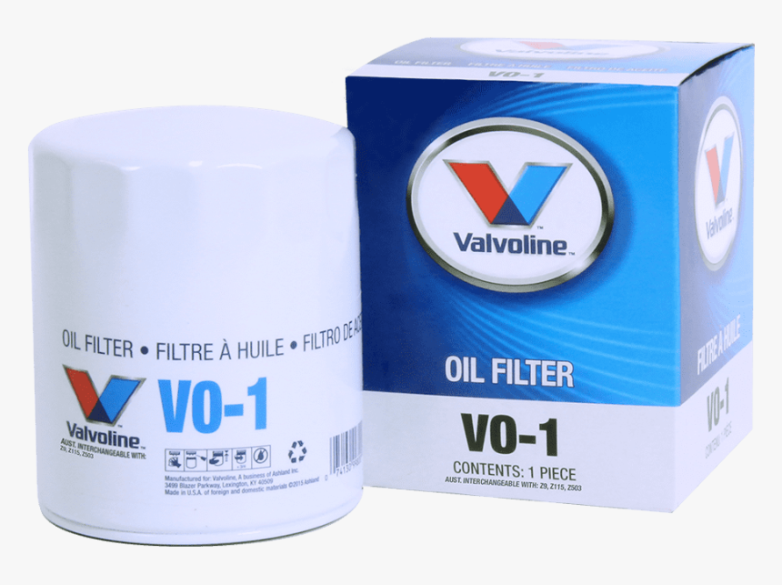 Vo 1 Multi Fit Oil Filter - Filtro Valvoline Vo 25, HD Png Download, Free Download