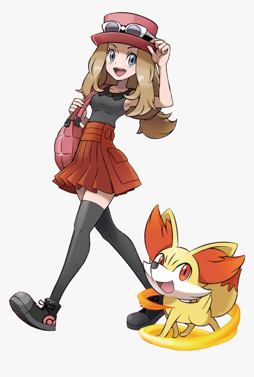 Pokemon Serena Official Art, HD Png Download, Free Download