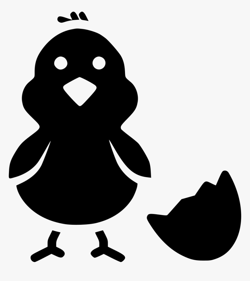 Chicken Egg Hatch Cute Chickling - Icons Png Egg Hatching, Transparent Png, Free Download