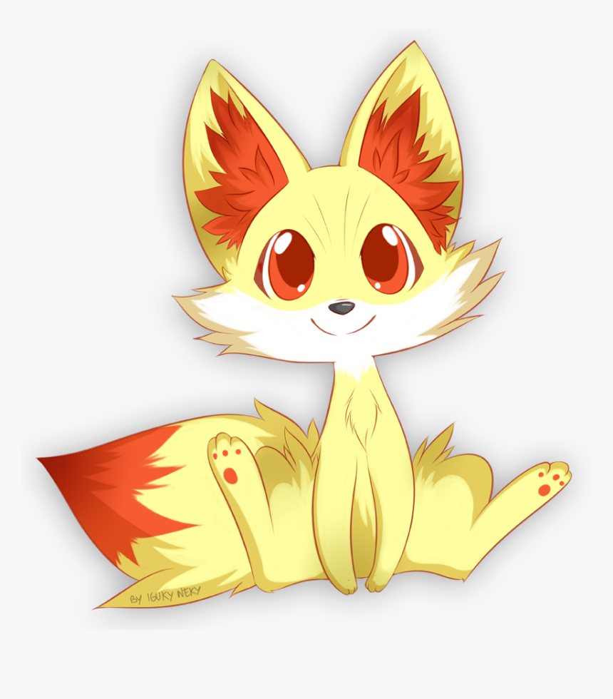 Cute Fennekin Png, Transparent Png, Free Download