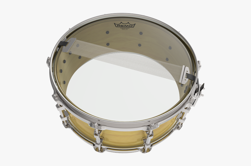 Ambassador® Hazy Snare Side Image - Remo Emperor Ebony Snare, HD Png Download, Free Download