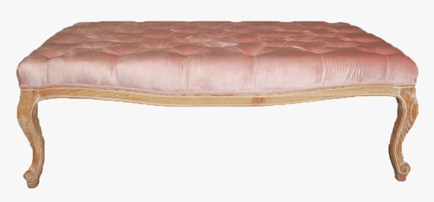 Rectangular Pink Tufted Ottoman - Mattress, HD Png Download, Free Download