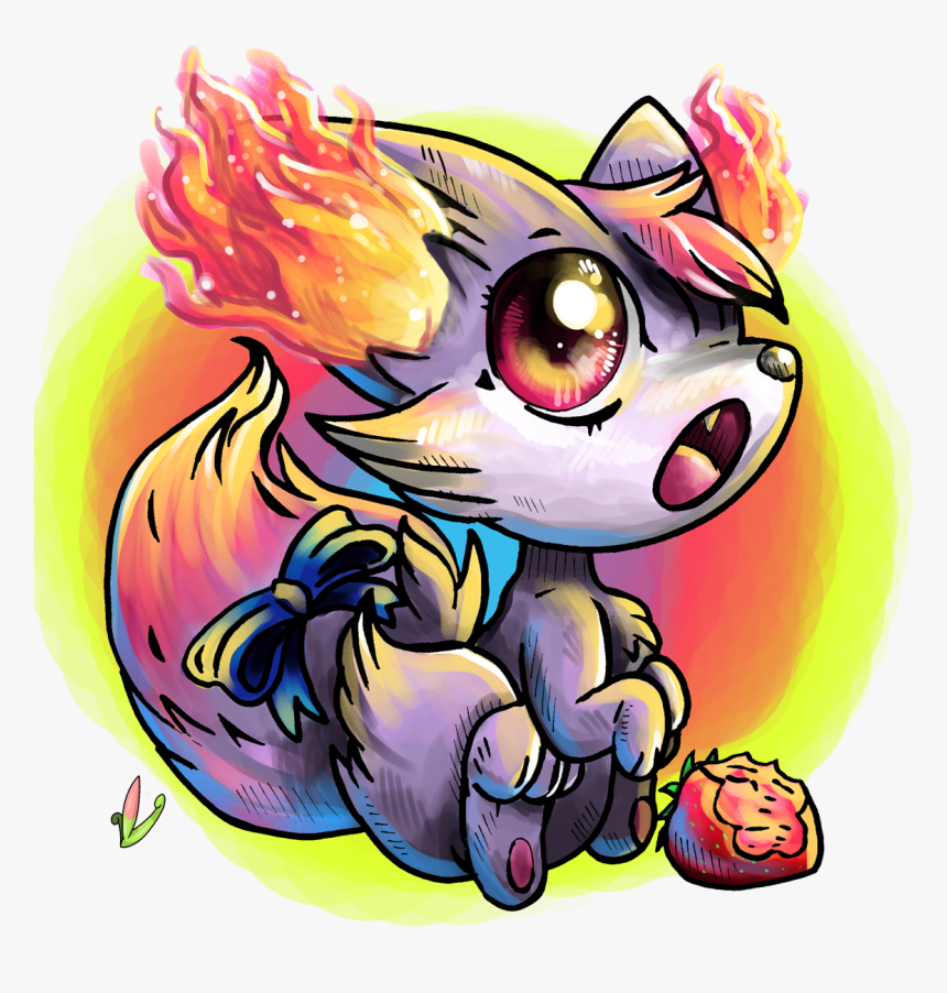 Shiny Fennekinz - Cartoon, HD Png Download, Free Download