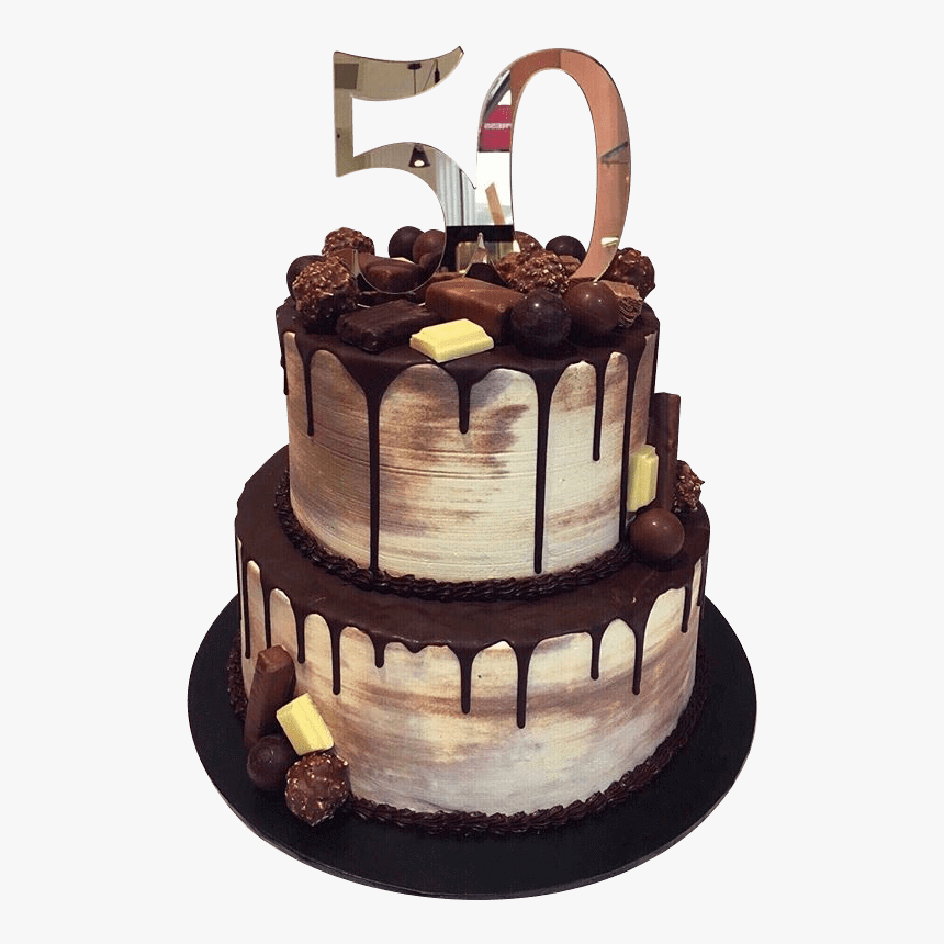 2 Tier Chocolate Cake, HD Png Download, Free Download