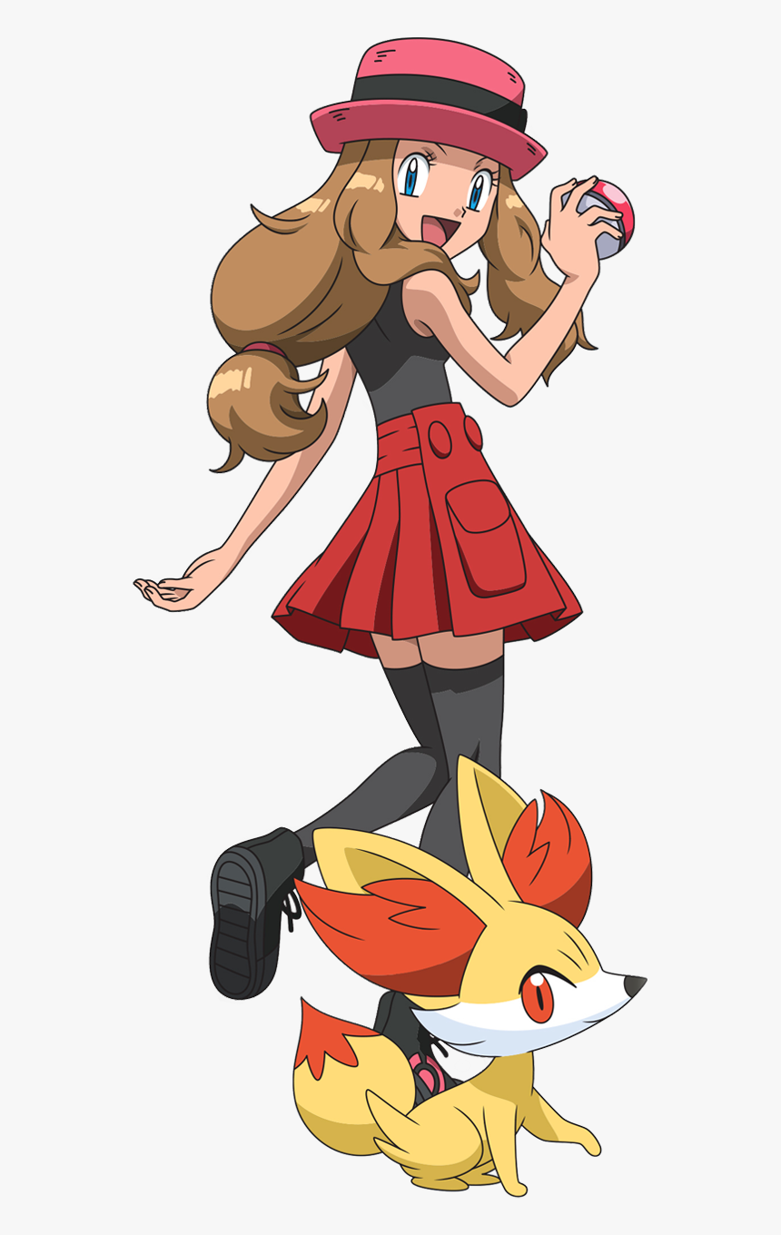 Serena Fennekin - Serena De Pokémon X, HD Png Download, Free Download