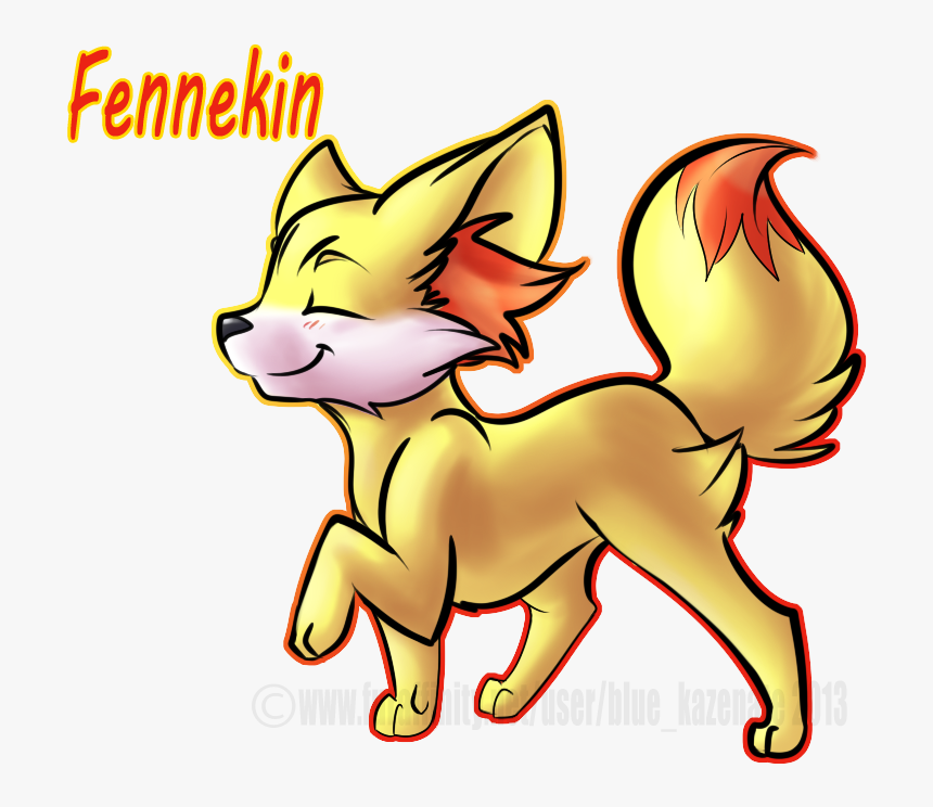 Pokemon X/y Fire Starter Fennekin - Cartoon, HD Png Download, Free Download