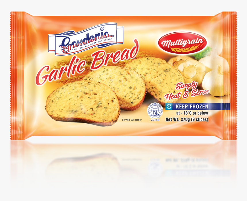 Gardenia Frozen Garlic Bread Calories, HD Png Download, Free Download