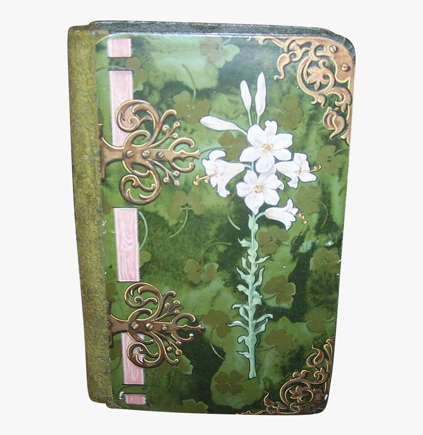 Art Nouveau Latch Box - Lily, HD Png Download, Free Download