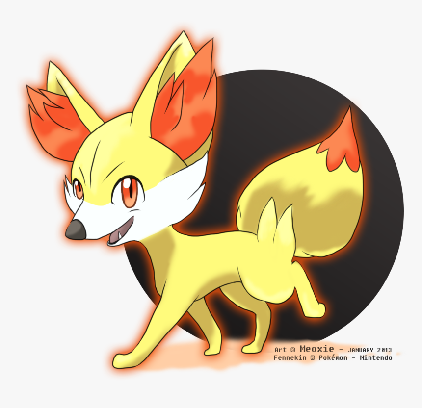 Fennekin, Fire Starter - Cartoon, HD Png Download, Free Download