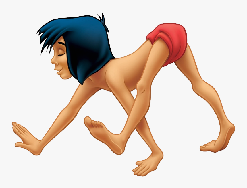 Disney Wiki - Jungle Book Mowgli Feet, HD Png Download, Free Download