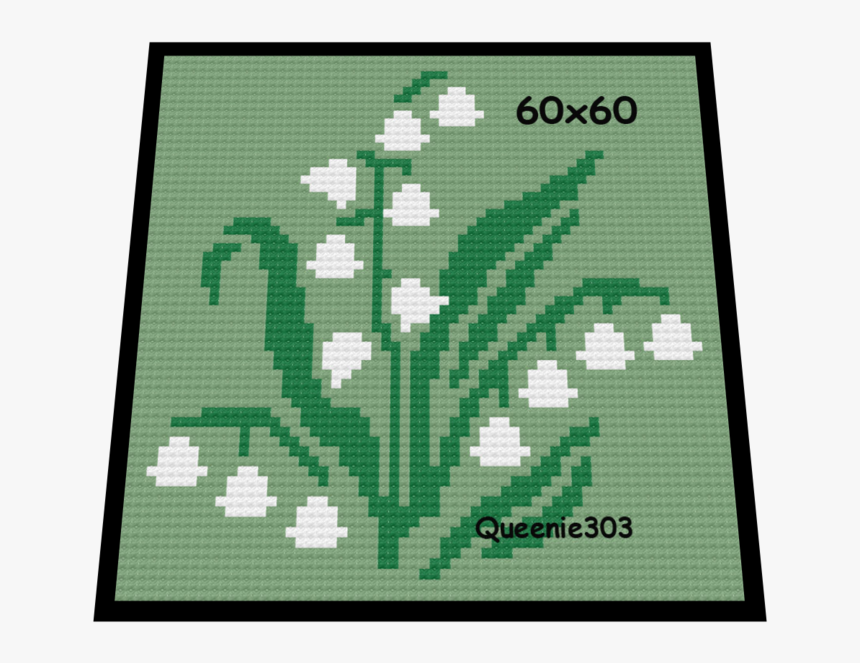 May Lily Of The Valley - Cross-stitch, HD Png Download, Free Download