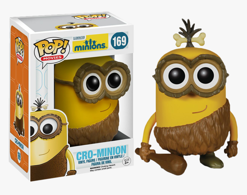 Cro-minion Pop Vinyl Figure - Funko Pop Minion, HD Png Download, Free Download