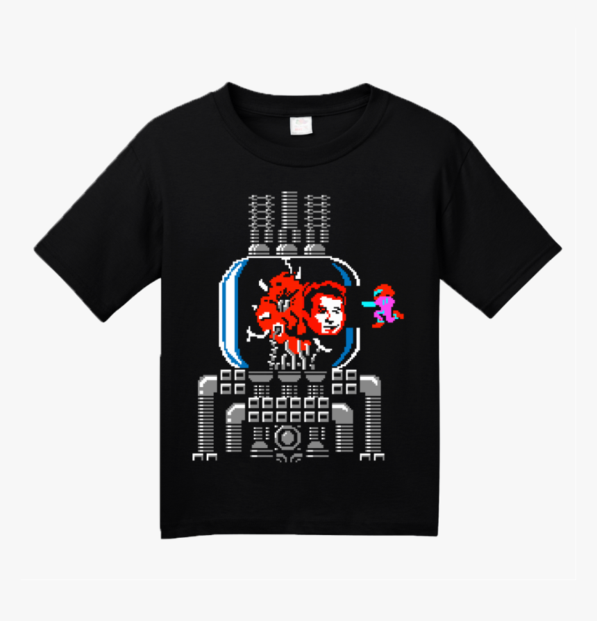 Video Game T Shirt Metroid, HD Png Download, Free Download