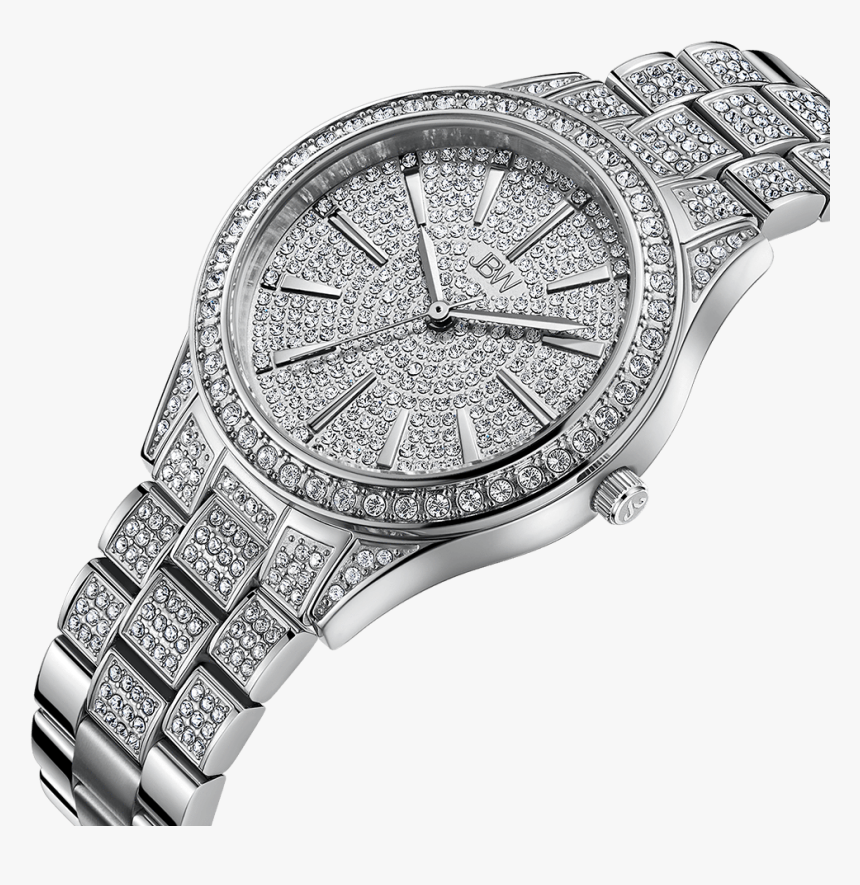 Cristal 34 - Rose Gold Watch With Diamonds, HD Png Download, Free Download