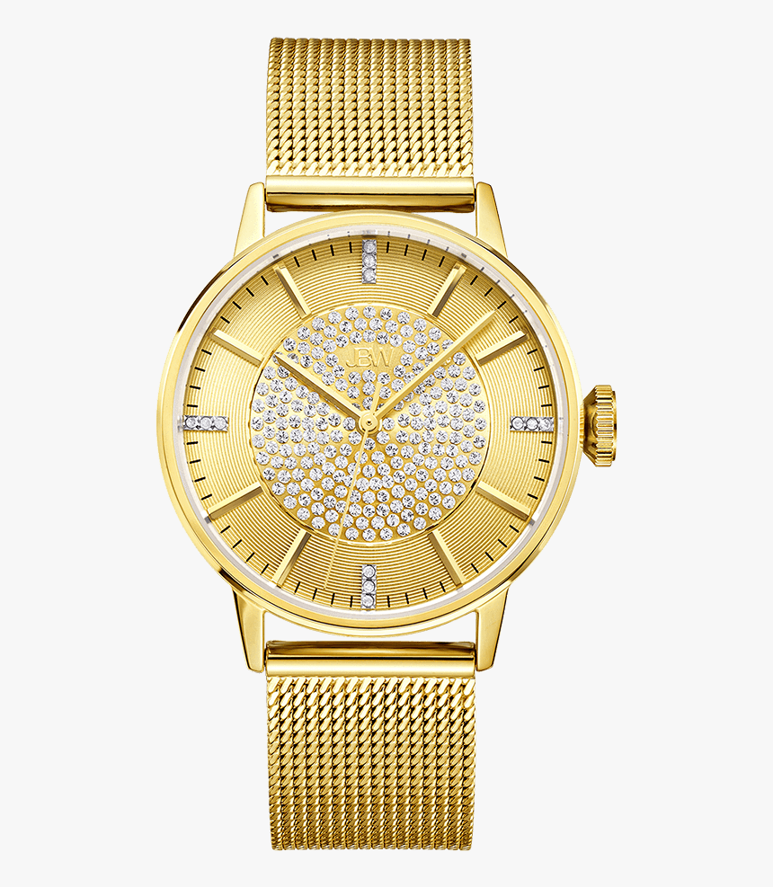 Diamond Watch Png - Gold Caravelle New York Men's Watch, Transparent Png, Free Download