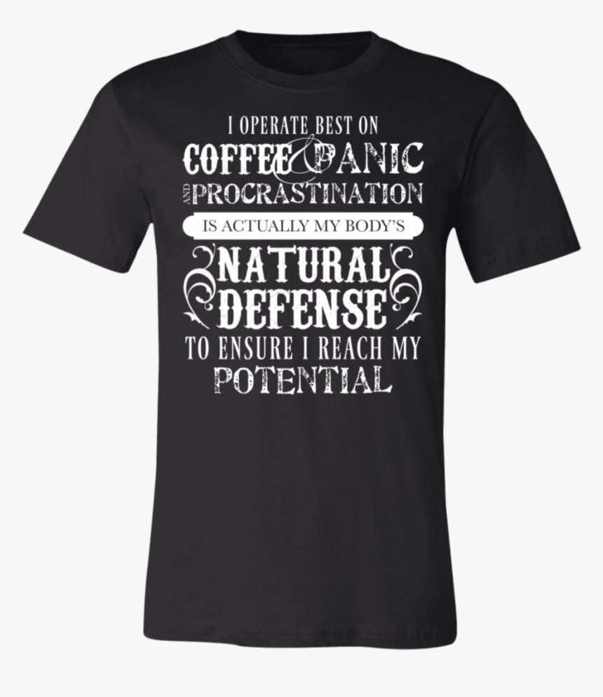 Coffee & Procrastination T-shirt - Finally A Big Brother Shirt, HD Png Download, Free Download