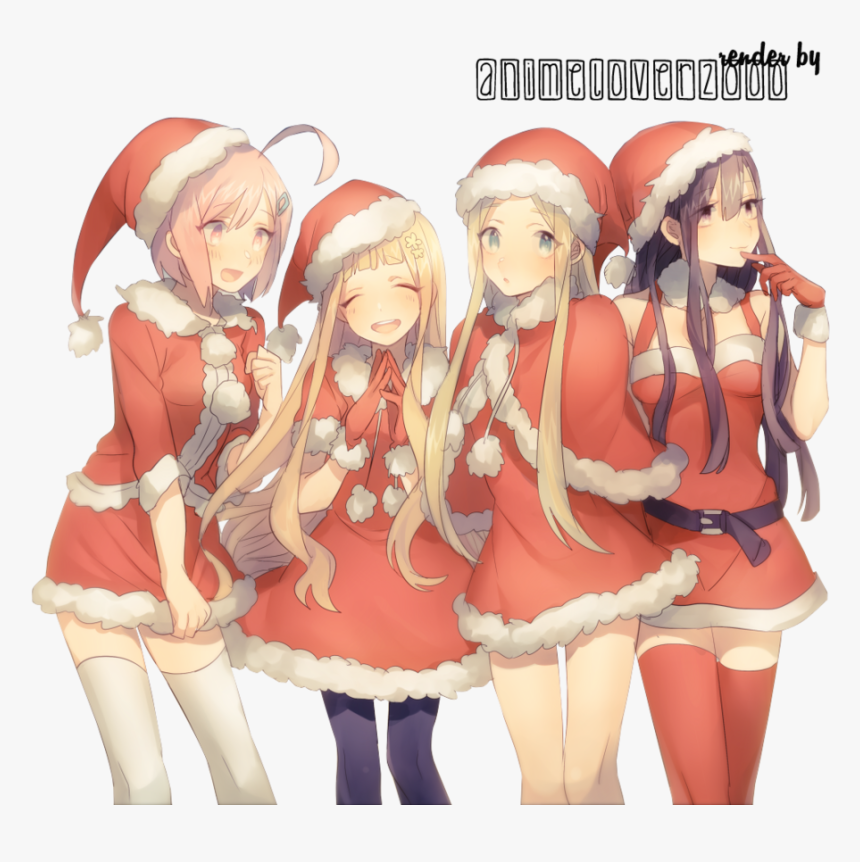 Merry Christmas Render By Animelover - Nightcore → All I Want For Christmas Is You Switching, HD Png Download, Free Download